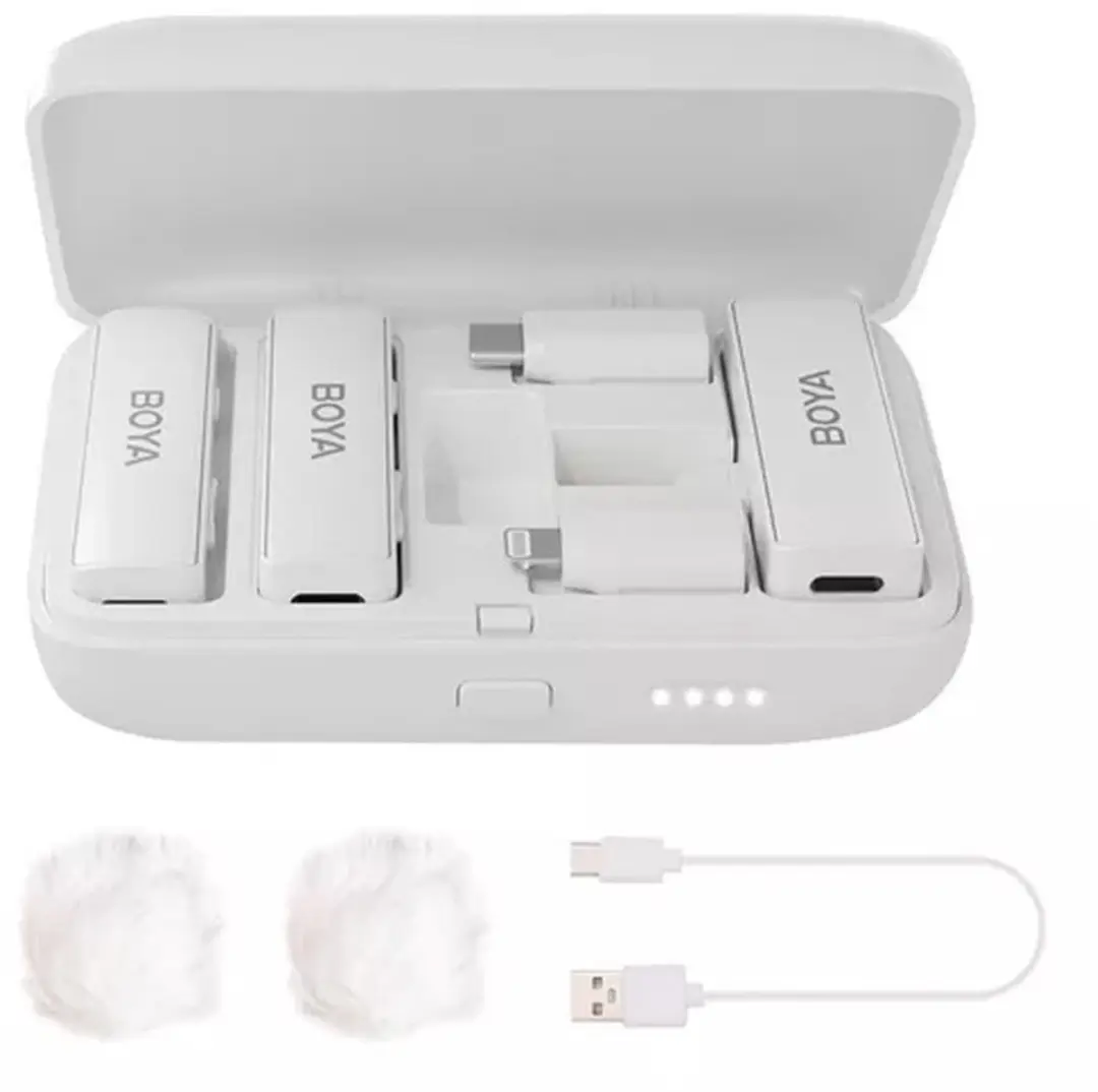 Boya Boyalink All-in-One Draadloos Microfoonsysteem 6974700657229 - Wit
