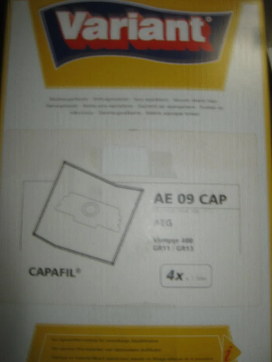 AEG GR11/GR13 Stofzuigerzakken
