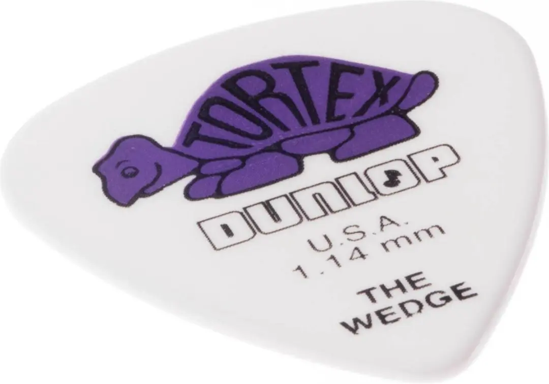 Dunlop Wedge Plectrum 1.14mm - 12 Stuks