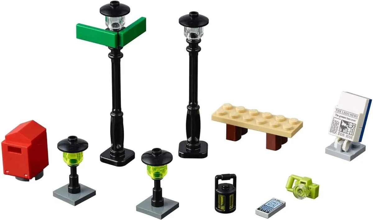 LEGO Xtra 40312 Straatlantaarns - 34 Stukken - Multikleur
