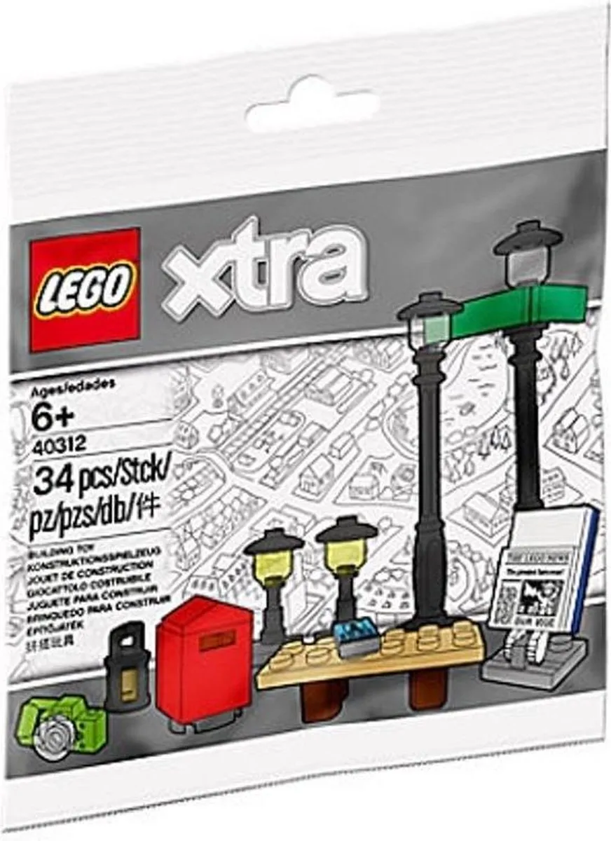 LEGO Xtra 40312 Straatlantaarns