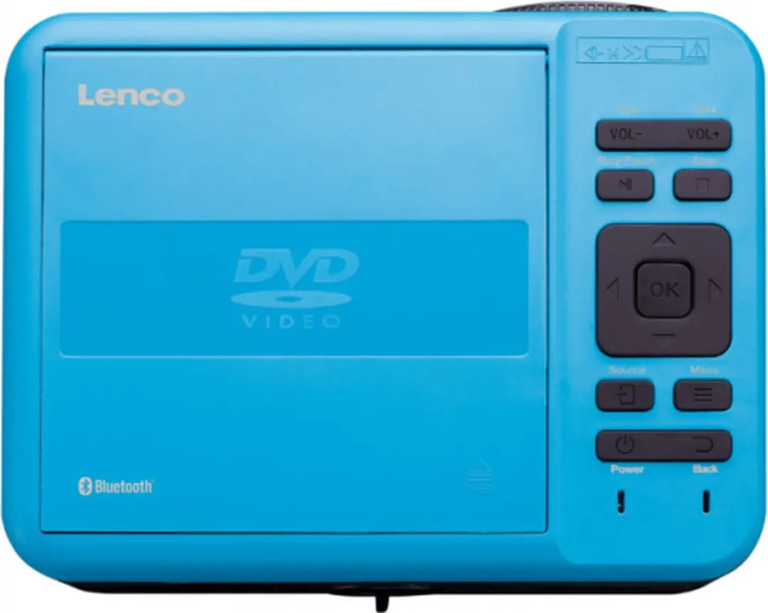 Lenco LPJ-500BU Mini Beamer - Full HD 1080P - Blauw-Zwart