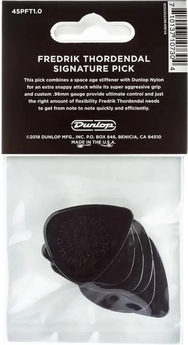 Dunlop Fredrik Thordendal Meshuggah Plectrum 1.00mm - 6 Stuks