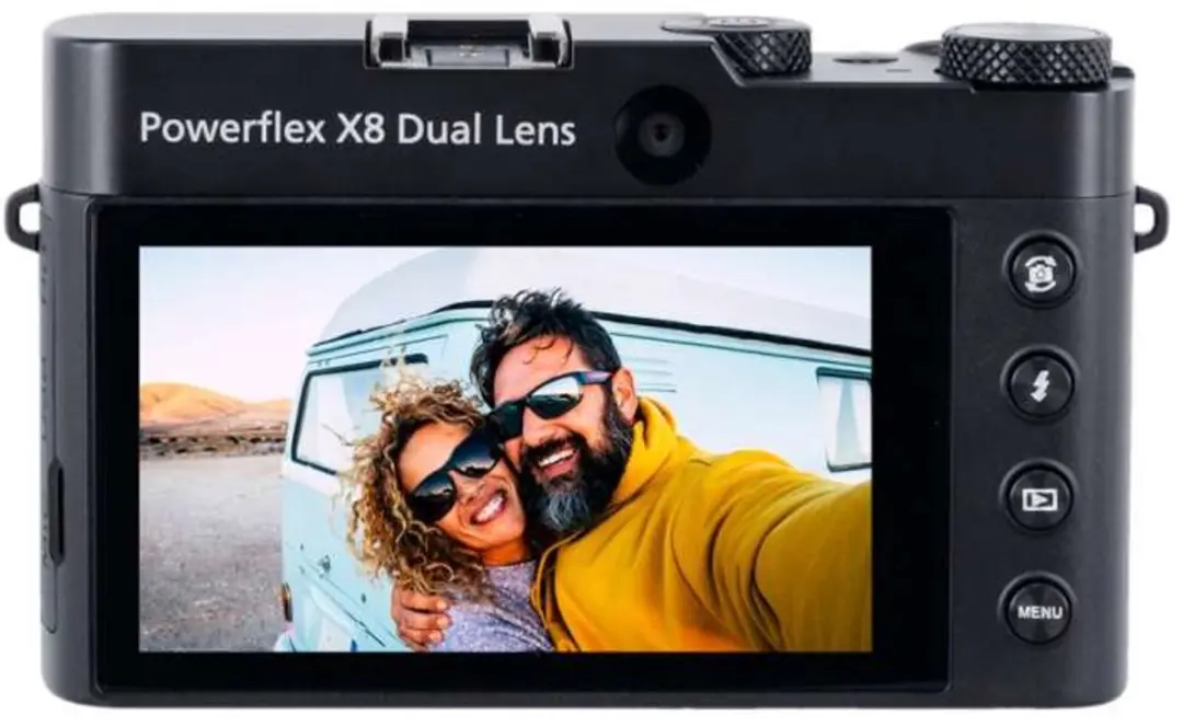 Rollei Powerflex X8 Dual Lens - 1350mAh - Zwart