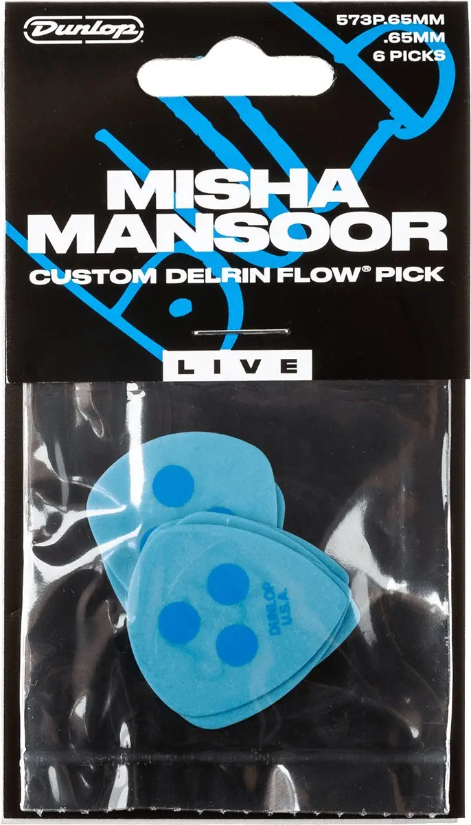 Dunlop Misha Mansoor Plectrum Live 0.65mm