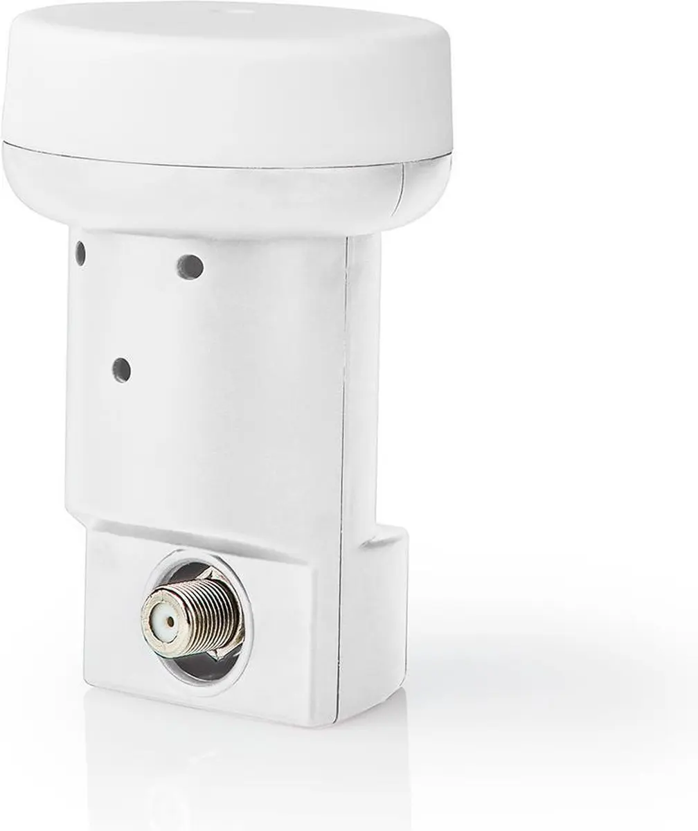 Nedis SLNB10SWT LNB - 1x F-connector - 0.90 dB - Wit