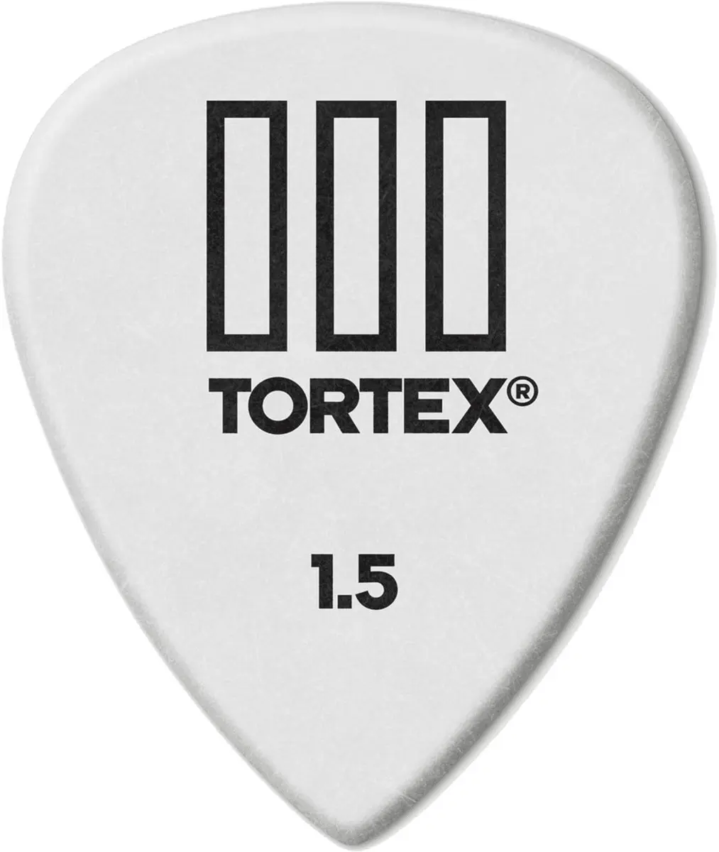 Dunlop Tortex III 462 Plectrums - 12 Stuks Wit