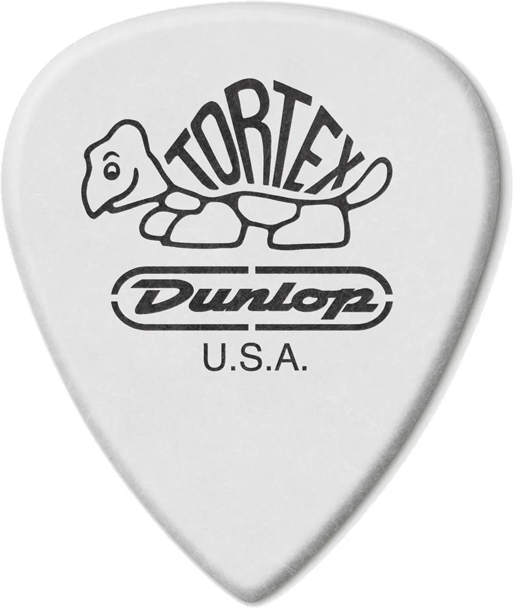 Dunlop Tortex III 462 Plectrums - 12 Stuks Wit