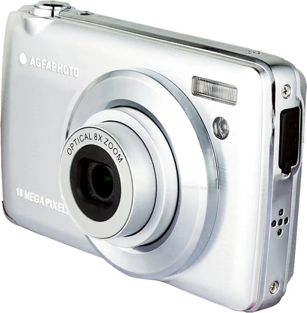 AgfaPhoto DC8200 Compactcamera - Zilver - afbeelding 6 van 6