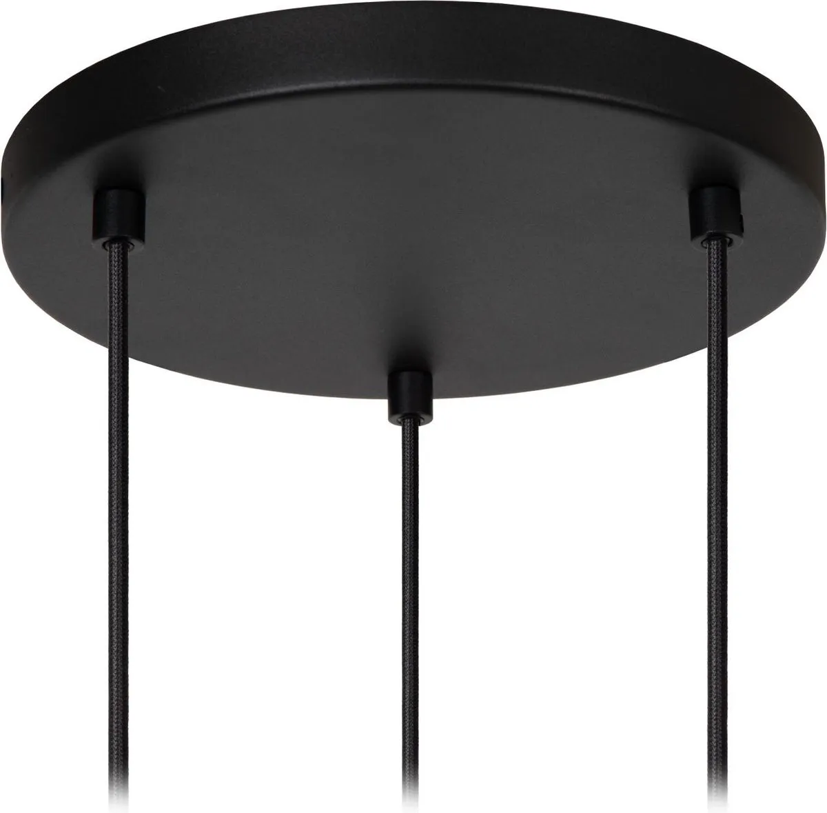 Lucide Evora Hanglamp 3xGU10 - Ø25cm - Zwart