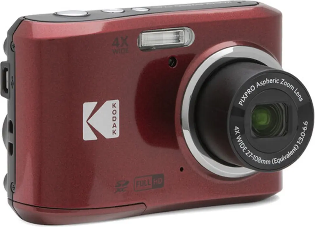Kodak Pixpro FZ45 Compactcamera - Rood - 32GB + Tas