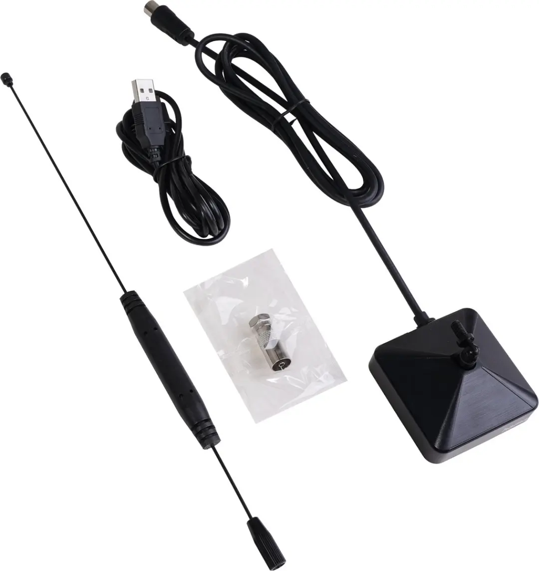 Hama Performance 25 Active DVB-T2 Antenne - Zwart