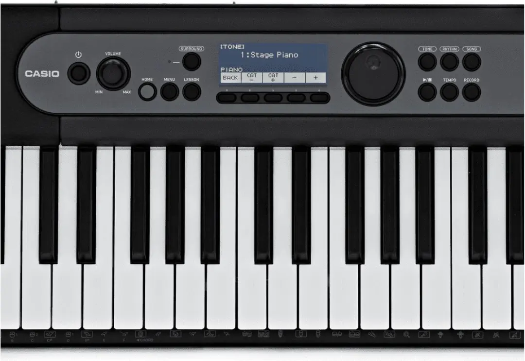 Casio LK-S450 Keyboard - 61 Verlichte Toetsen - Zwart