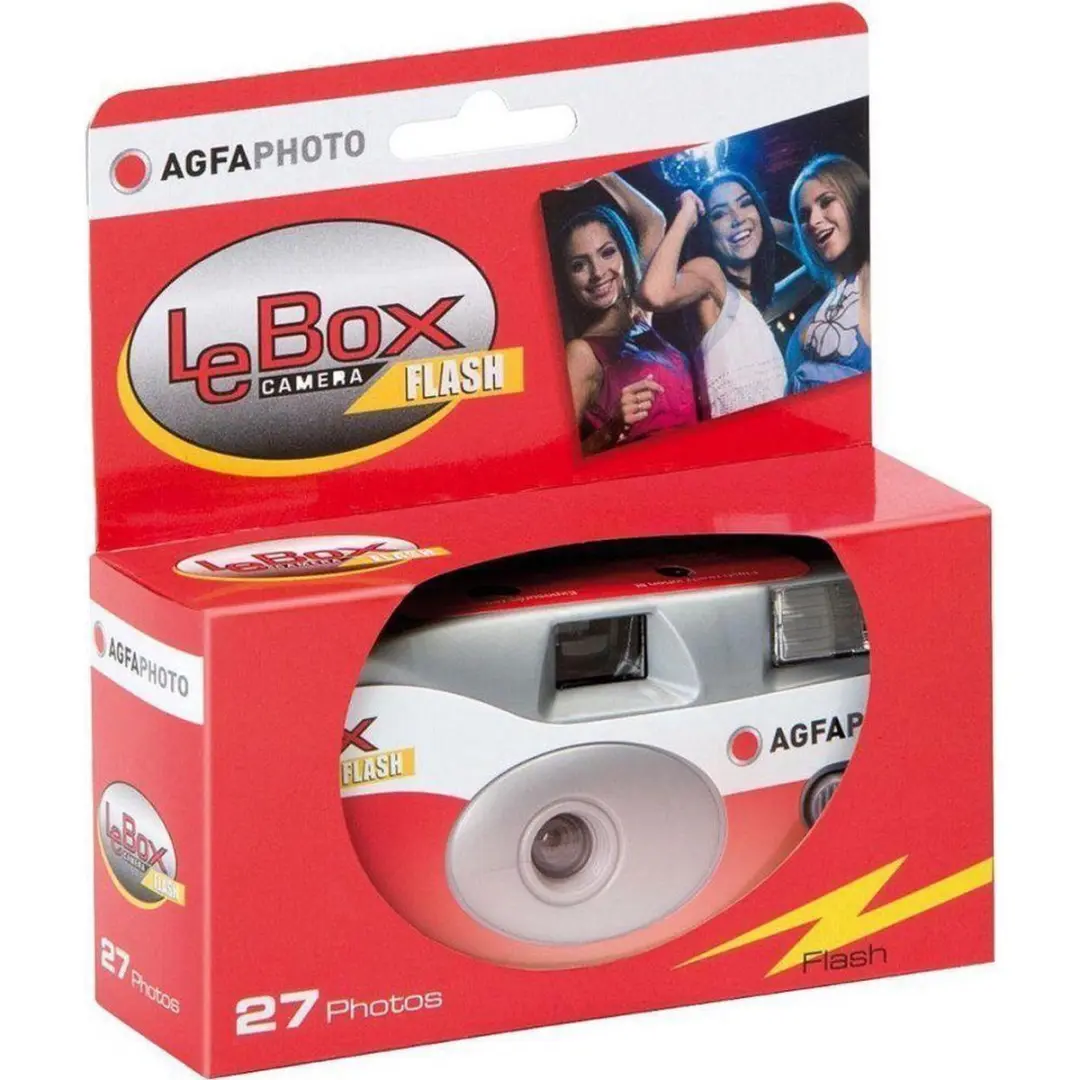 AgfaPhoto LeBox Flash Wegwerpcamera 27 Foto's