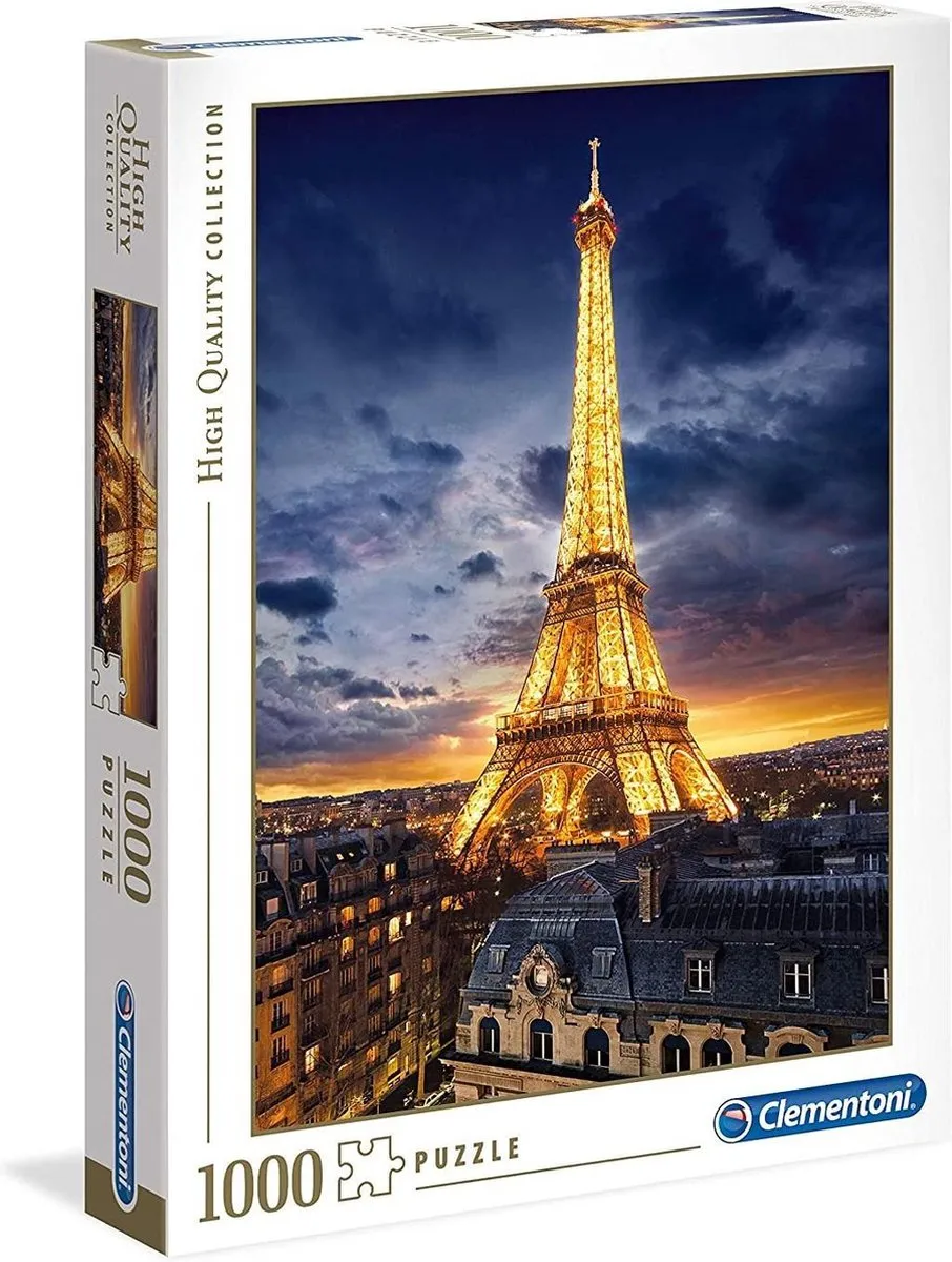 Clementoni Tour Eiffel Puzzel 1000 Stuks - High Quality Collection