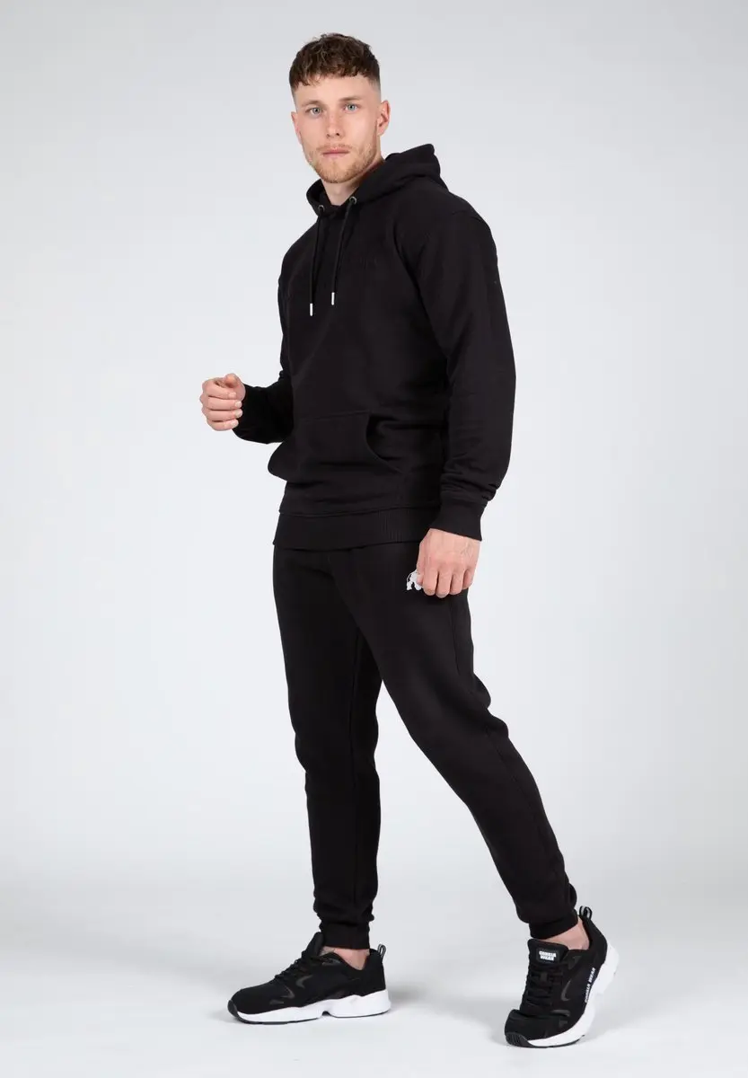 Gorilla Wear Crowley Heren Hoodie L - Zwart