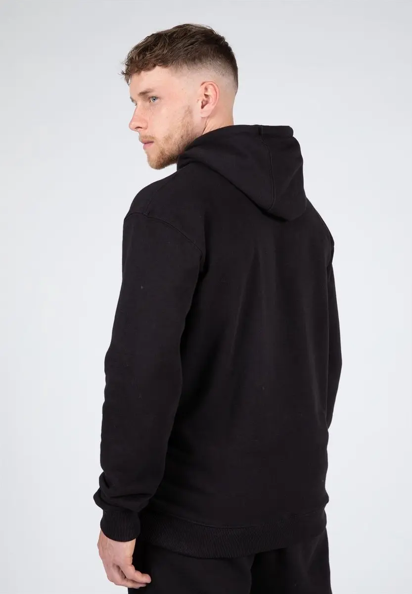 Gorilla Wear Crowley Heren Hoodie L - Zwart