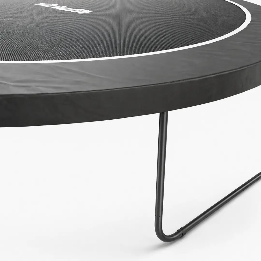 Virtufit Beschermrand Trampoline Ø366cm - Zwart/Wit - UV- en waterbestendig PVC