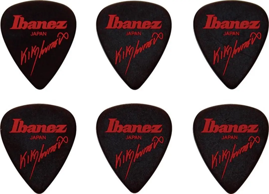 Ibanez Kiko Loureiro Plectrum 1.20mm - 6 Stuks Zwart