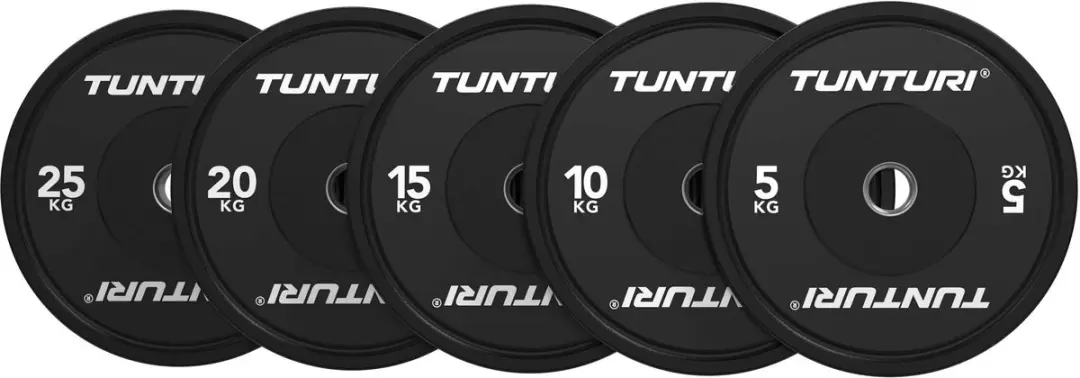 Tunturi Platinum Halterschijf 20kg - Zwart