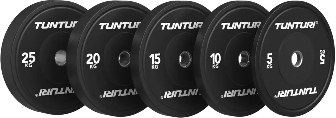 Tunturi Platinum Halterschijf 20kg - Zwart