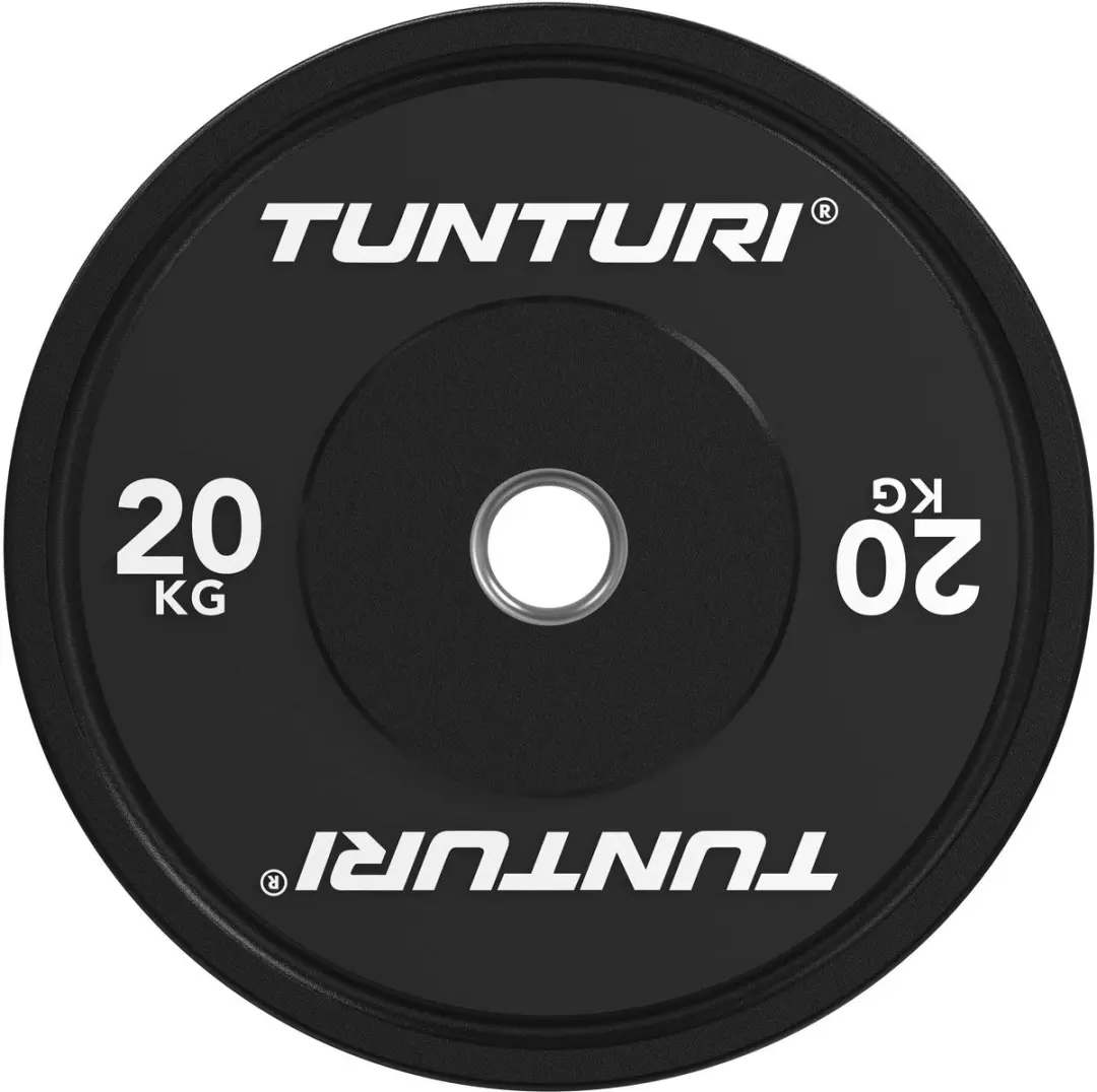 Tunturi Platinum Halterschijf 20kg - Zwart