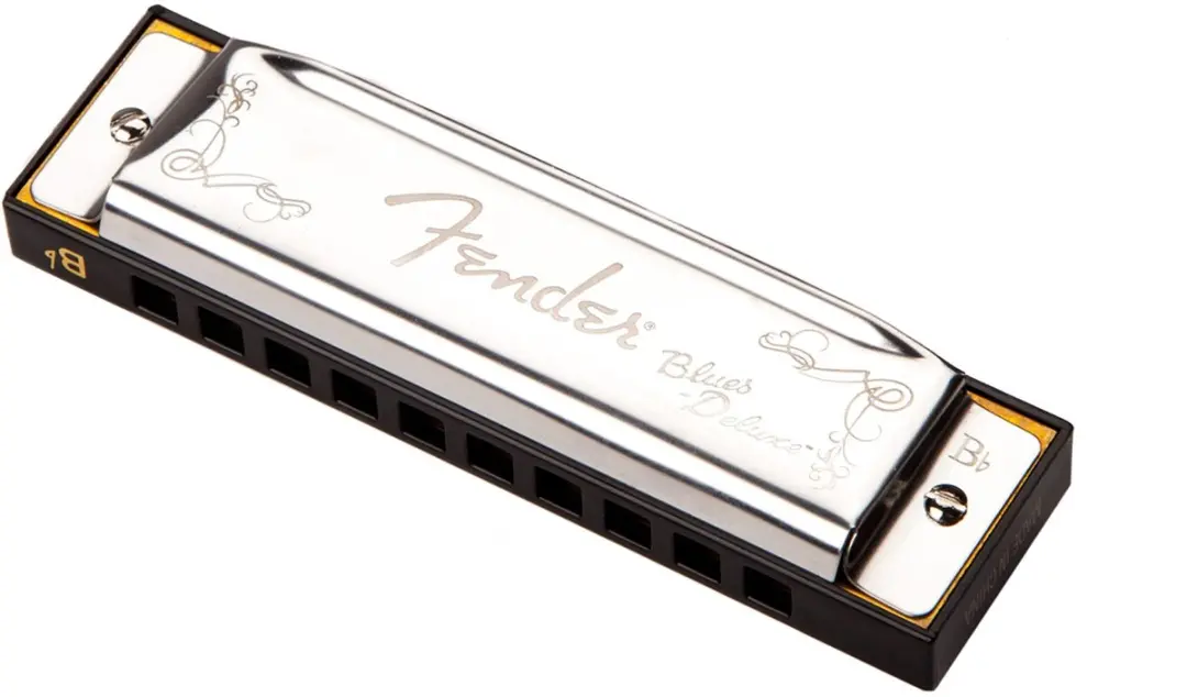 Fender Blues Deluxe Mondharmonica D - 10 Gaten