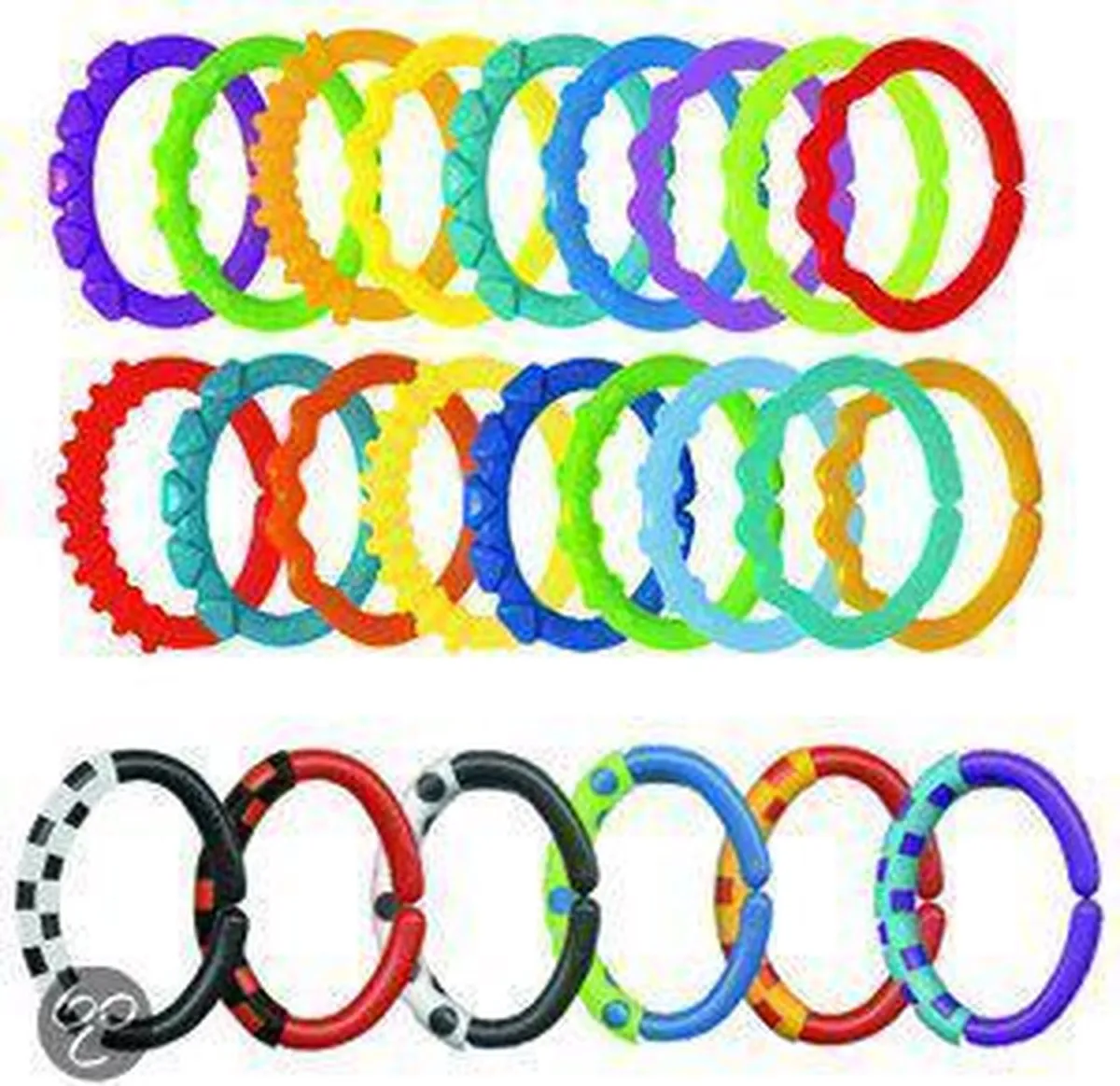 Bright Starts Lots of Links - 12 Stuks Multi - afbeelding 6 van 6