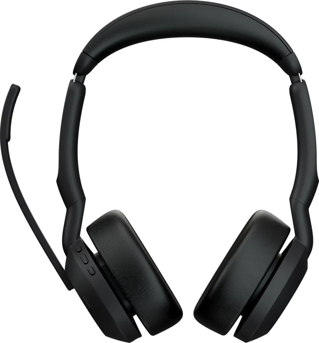Jabra Evolve 2 55 MS Headset - Bluetooth - Noise Cancelling - Zwart