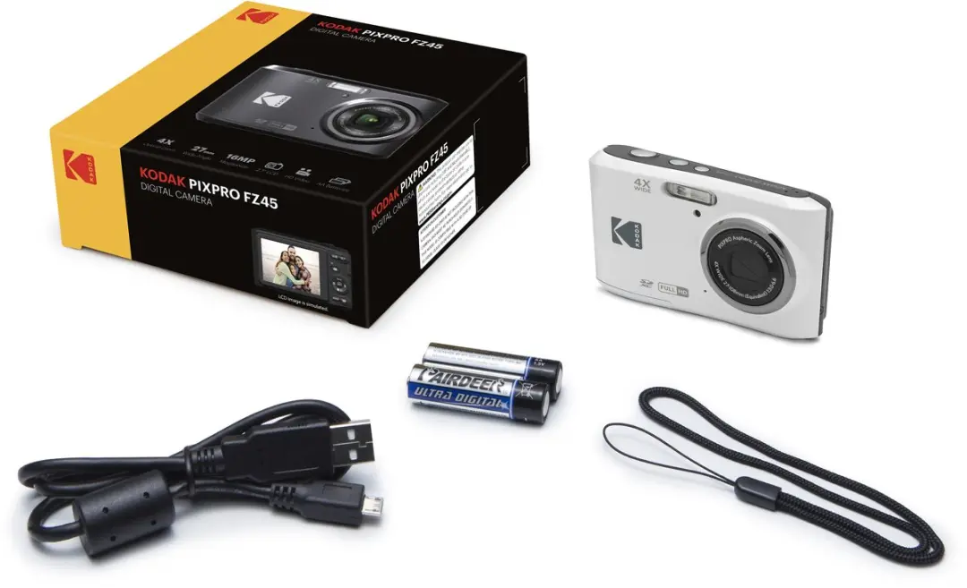 Kodak PIXPRO FZ45 Compactcamera - Wit