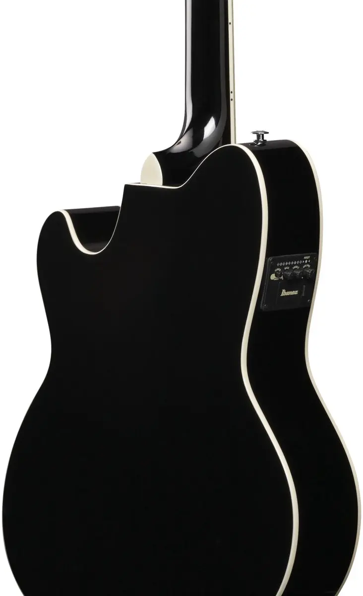 Ibanez TCY10PA Transparent Brown Black Burst Akoestische Gitaar