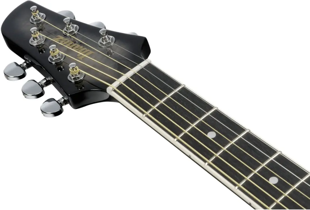 Ibanez TCY10PA Transparent Brown Black Burst Akoestische Gitaar