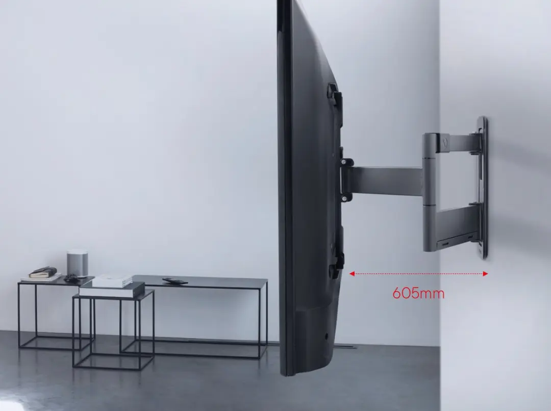 One For All WM5650 TV Beugel - Draaibaar & Kantelbaar 42-100" - 60 kg - Zwart - afbeelding 6 van 6
