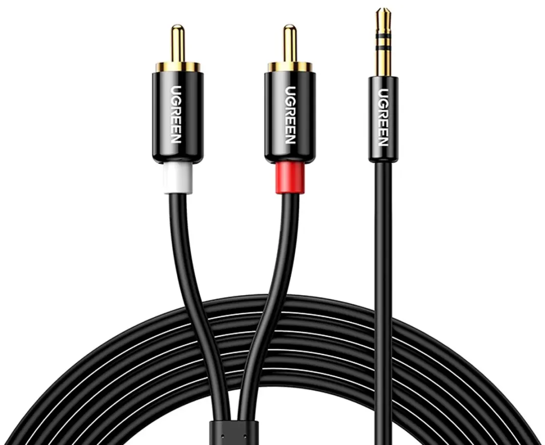 UGREEN AV116 Audiokabel 3,5mm Mini Jack naar RCA