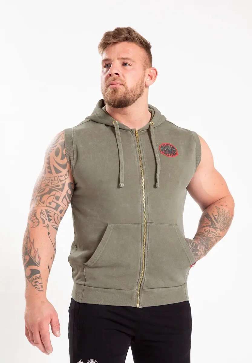 Gorilla Wear Silverdale Mouwloze Hoodie S