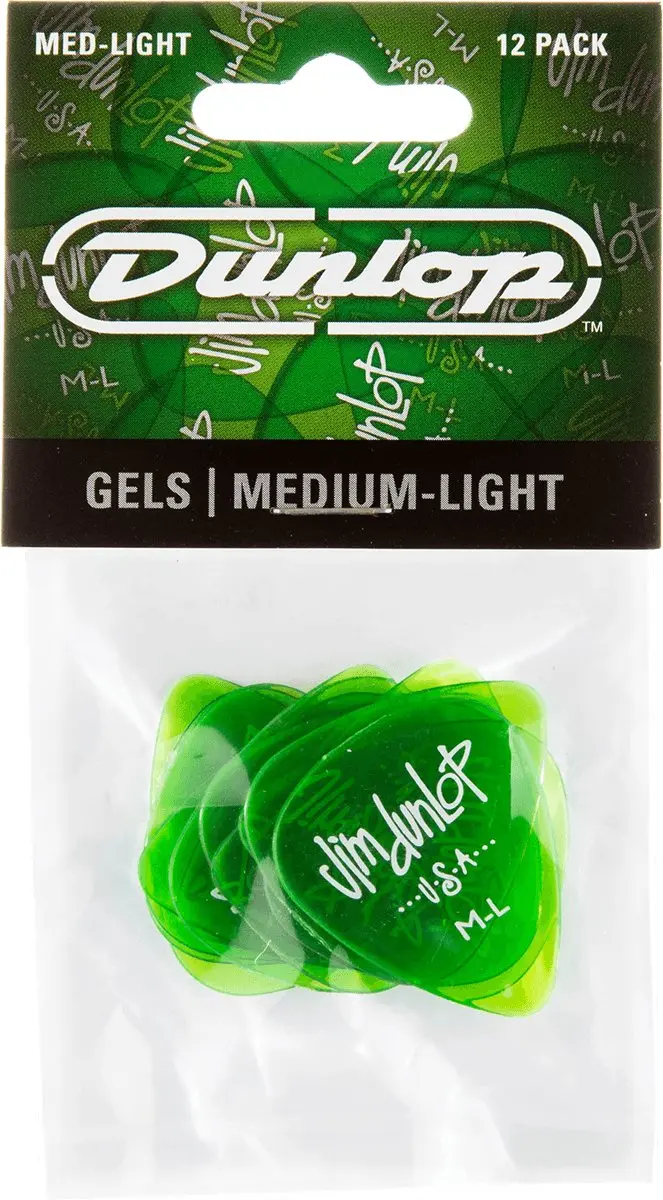 Dunlop Gels Plectrum Light/Medium-Light