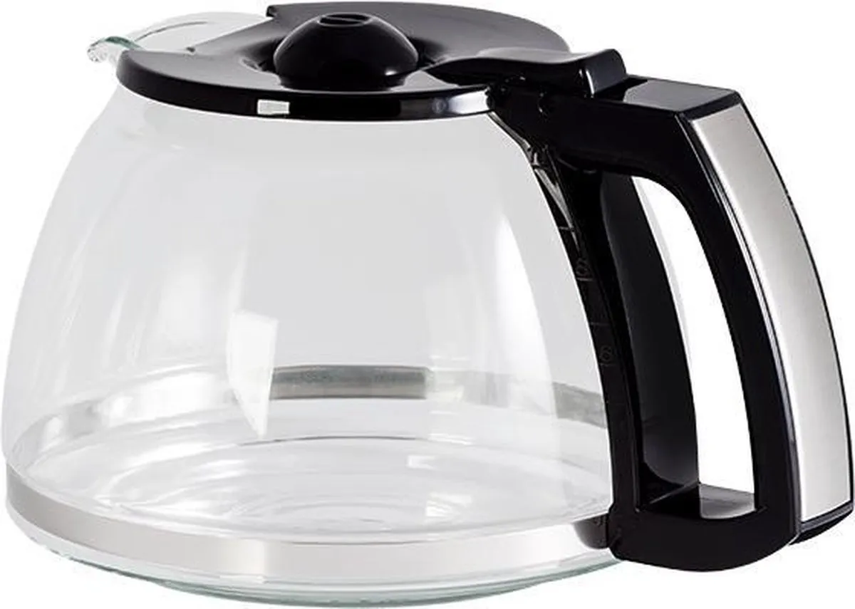 Melitta EasyTop Glazen Koffiekan 1,25L - Zwart