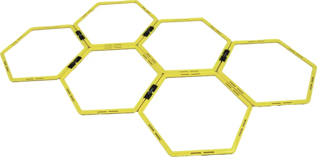 Toorx Speedladder Hexagonaal 6 Stuks 3m - Opvouwbaar