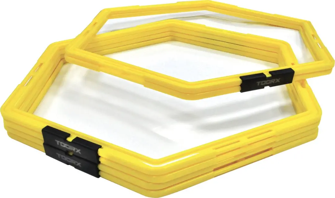 Toorx Speedladder Hexagonaal 6 Stuks 3m - Opvouwbaar