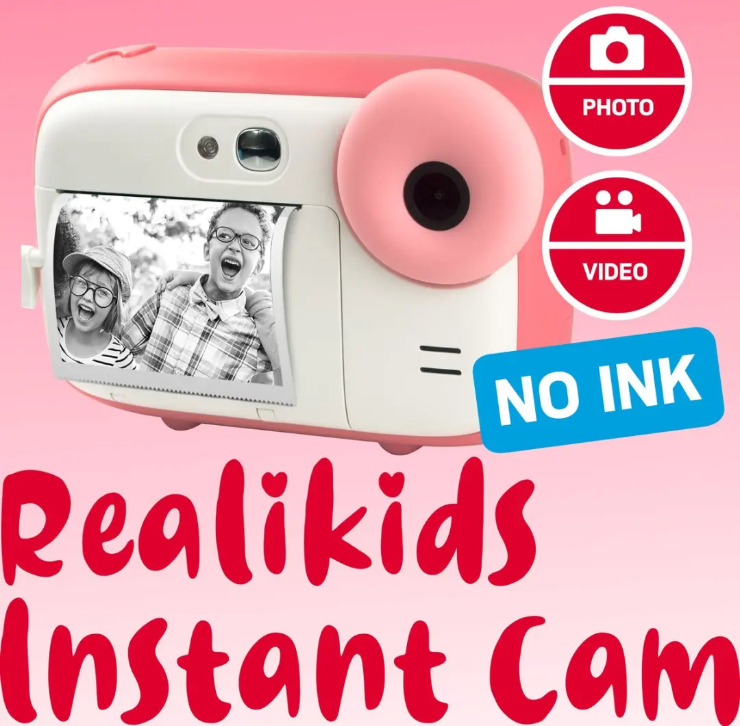 AgfaPhoto Realikids Instant Cam BARKICPK - Roze