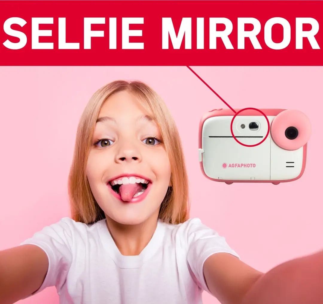 AgfaPhoto Realikids Instant Cam BARKICPK - Roze