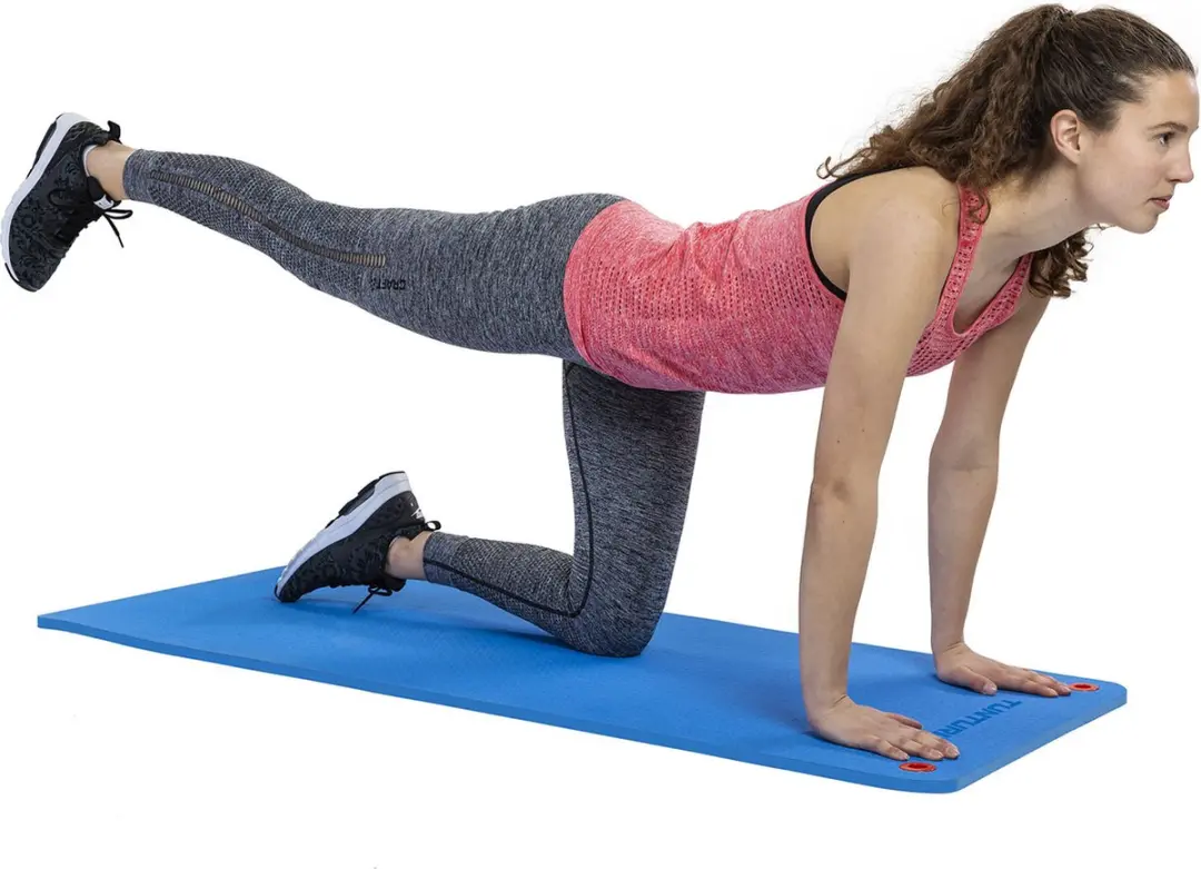 Tunturi Pro Fitnessmat 140x60cm Blauw
