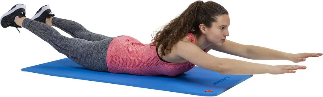 Tunturi Pro Fitnessmat 140x60cm Blauw