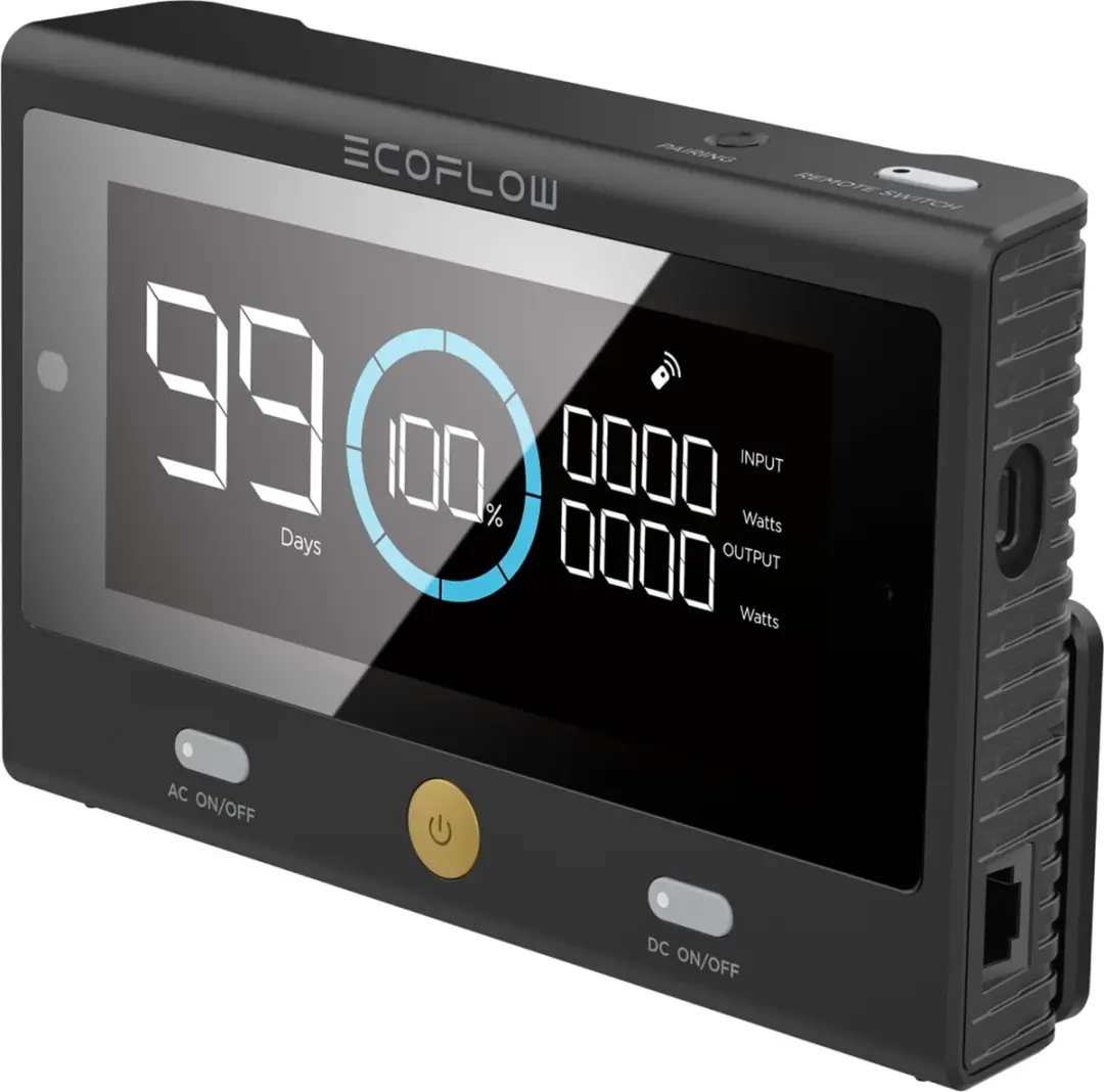 EcoFlow Delta Pro Afstandsbediening DELTAPRORC - Zwart