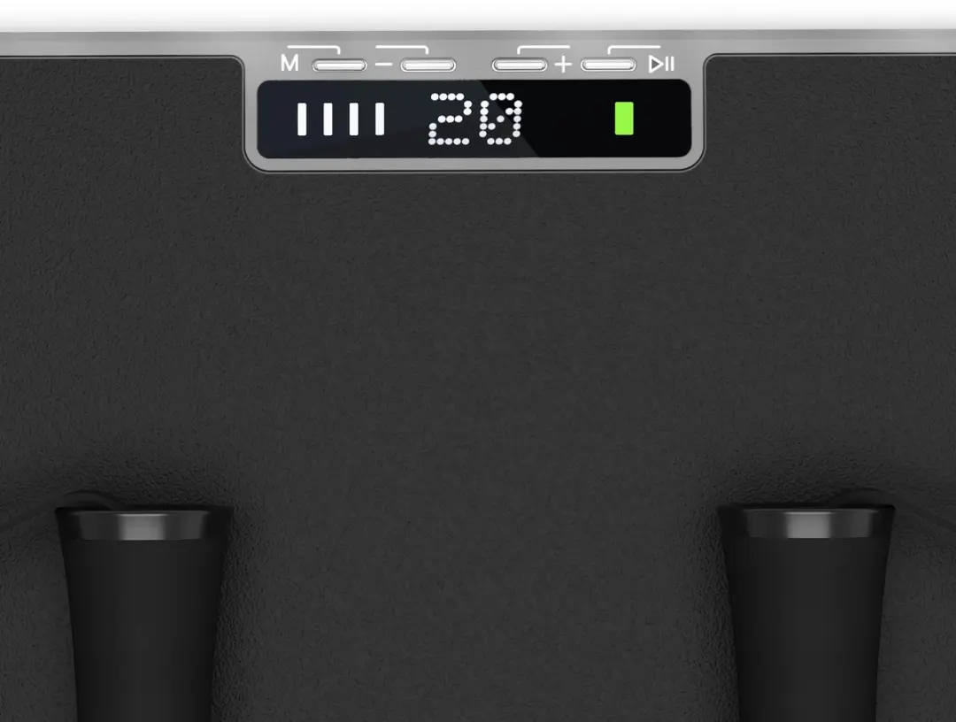 Flow Fitness DSG100i Smart Home Gym - 60kg Digitaal Krachtstation - Zwart