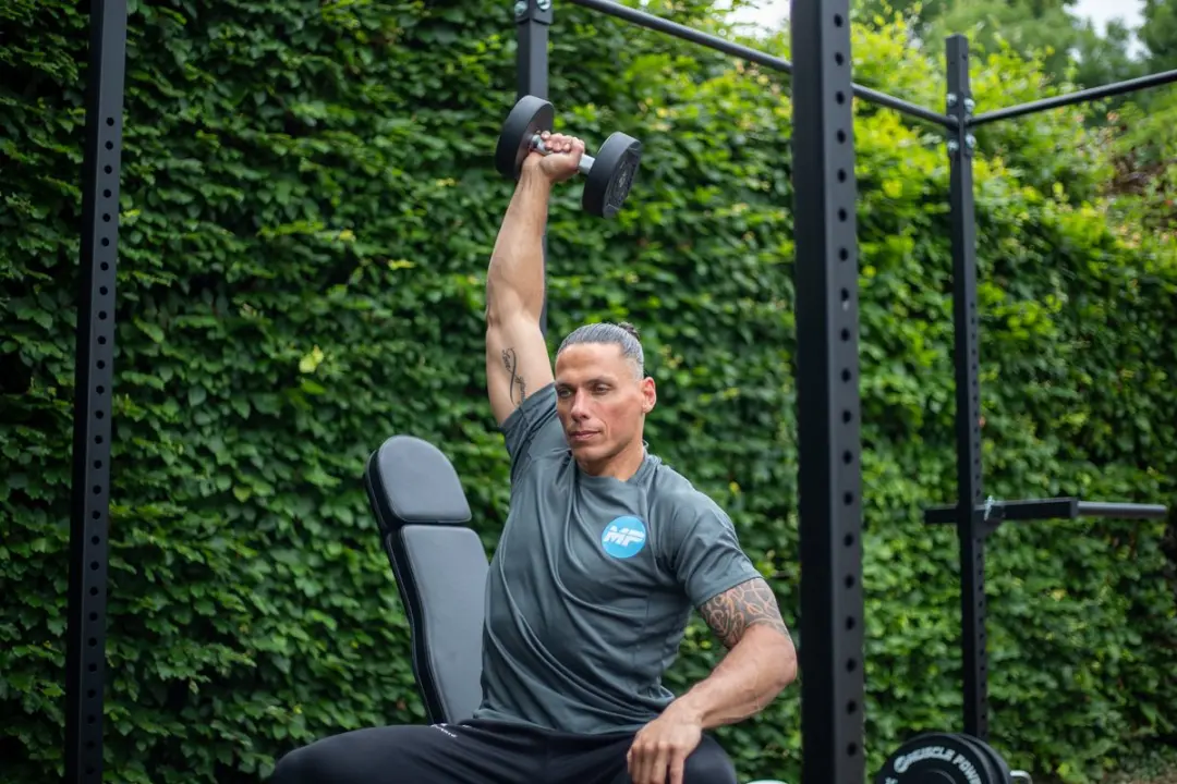 Muscle Power Ronde Dumbbell 2 kg - Zwart