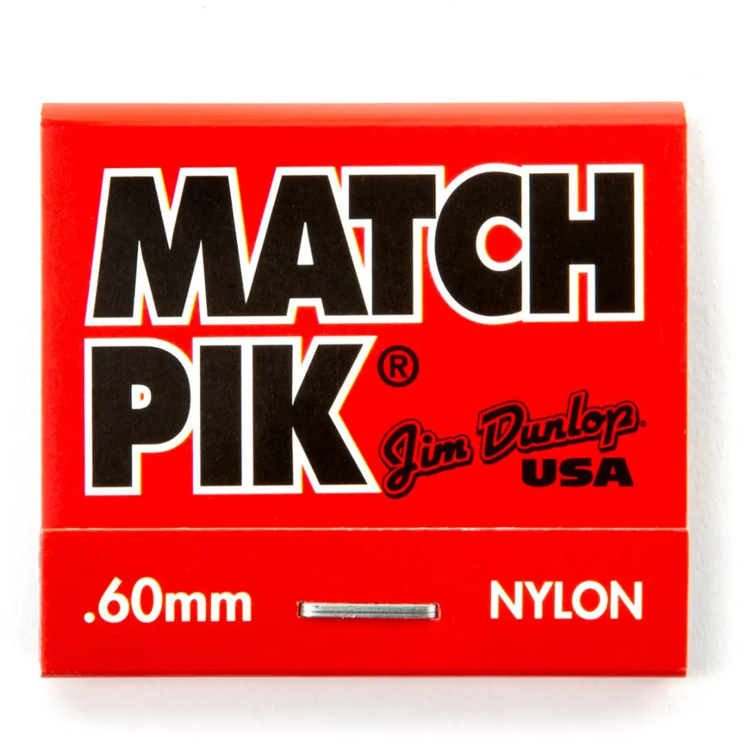 Dunlop Nylon Gitaarplectrum 0,60mm - 6 Stuks