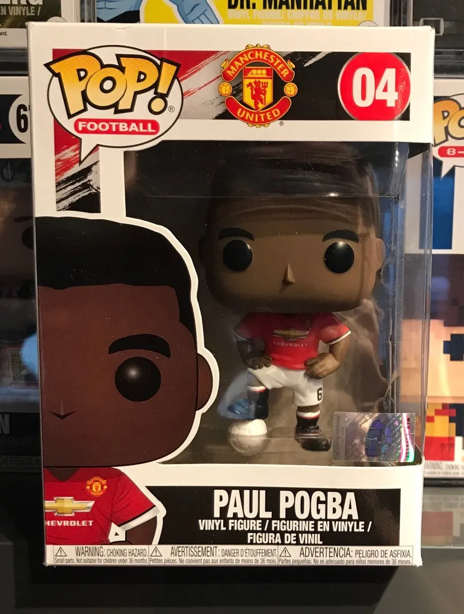 Funko POP! Paul Pogba #04 Manchester United - Multi