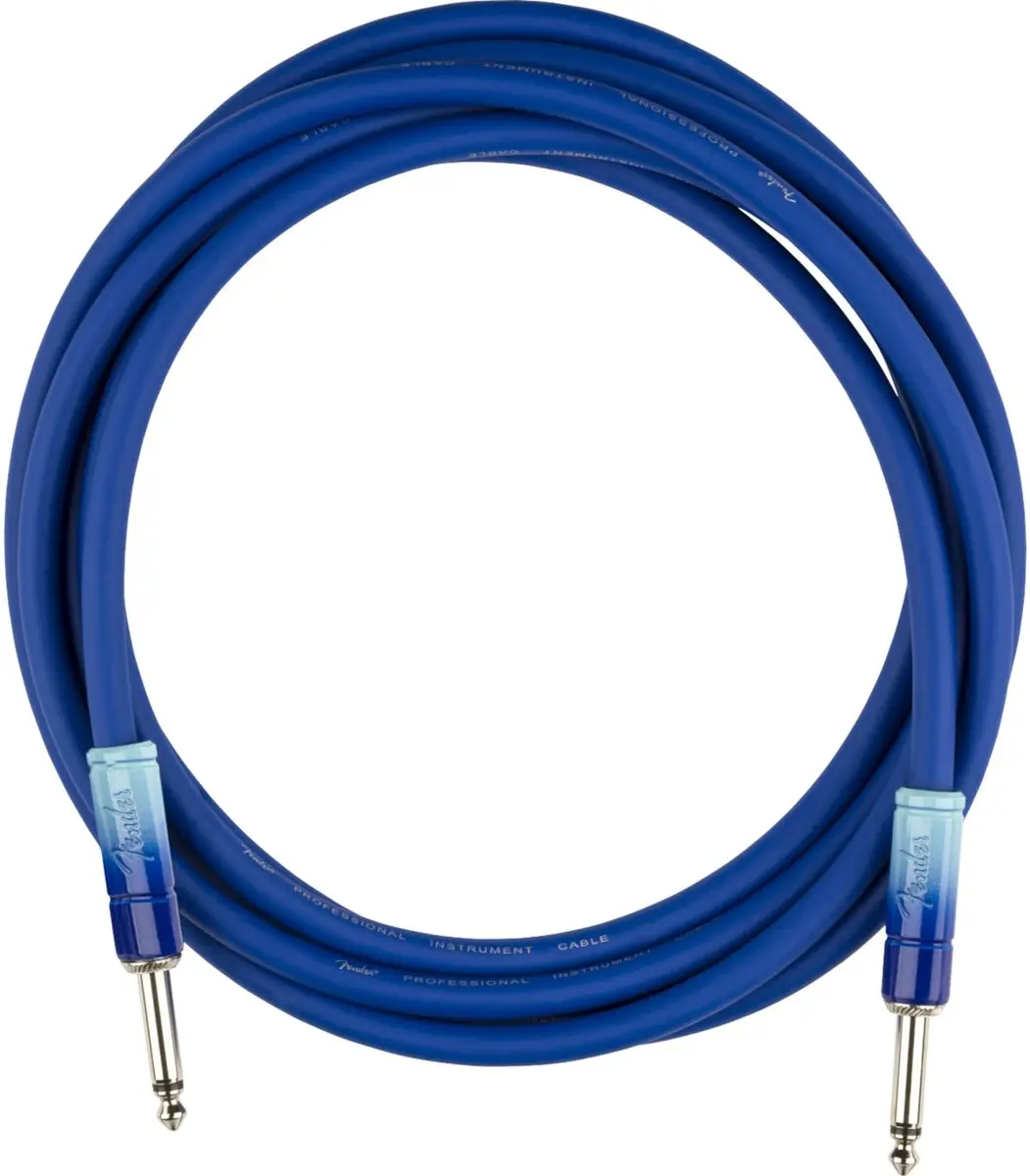 Fender Ombré Gitaarkabel BLB 3m - Blauw
