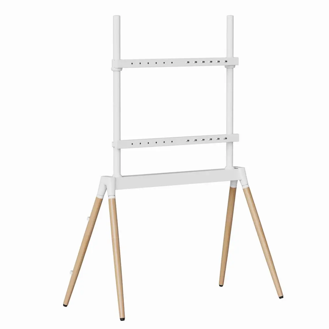 Gembird TV Vloerstandaard 55-86" Wit/Hout